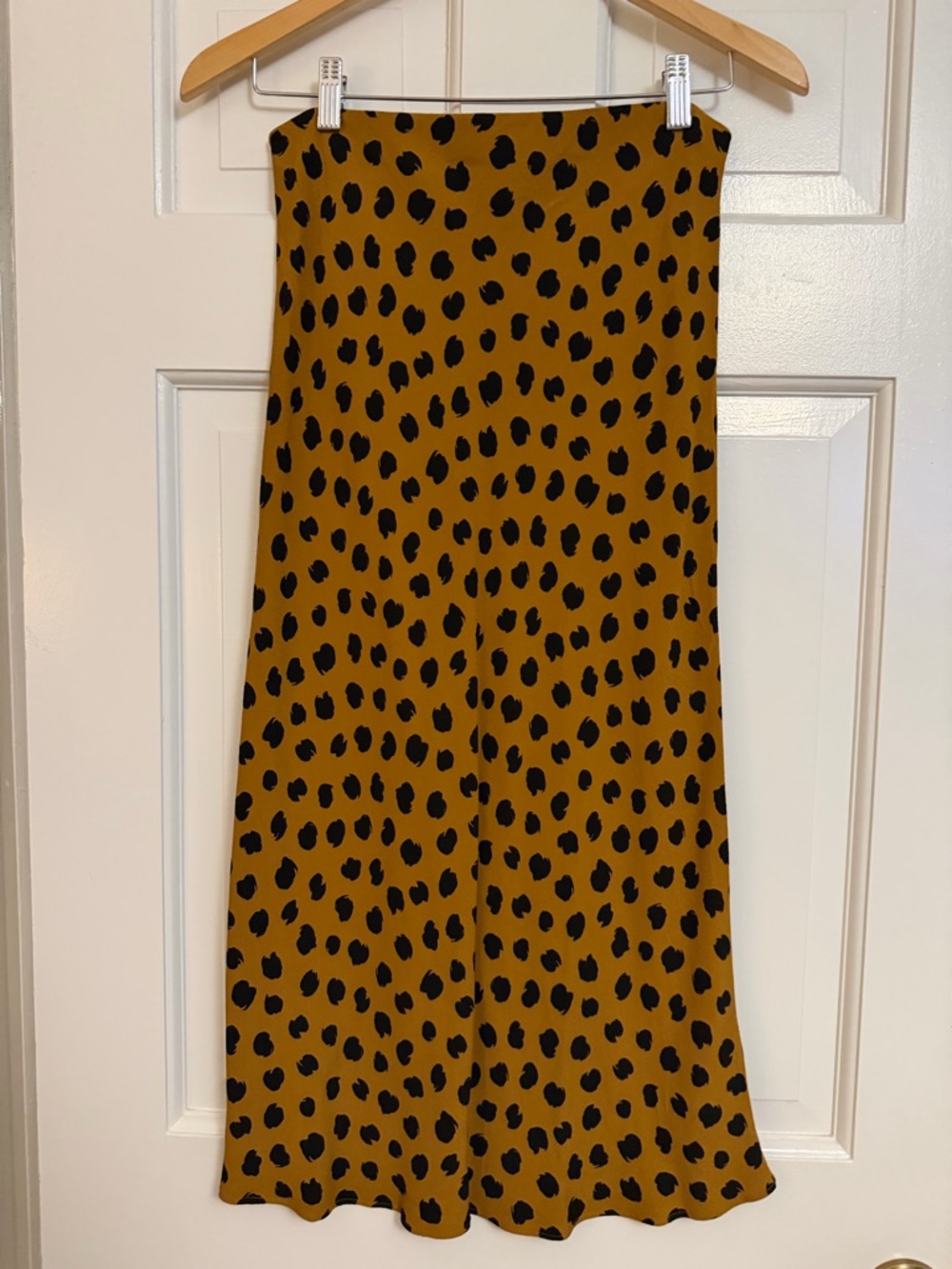 Madewell animal print skirt